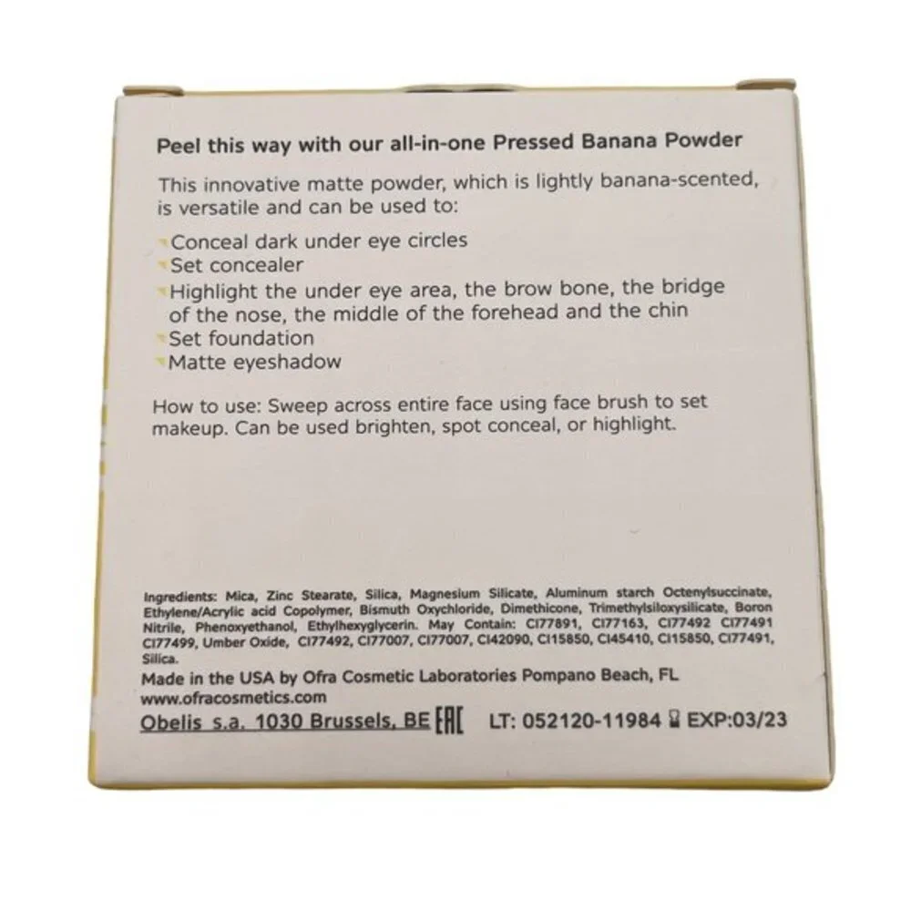 OFRA Banana Powder Brightening and Setting Powder 10G